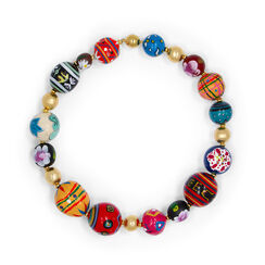 Tutti frutti bead necklace by Katerina Psoma
